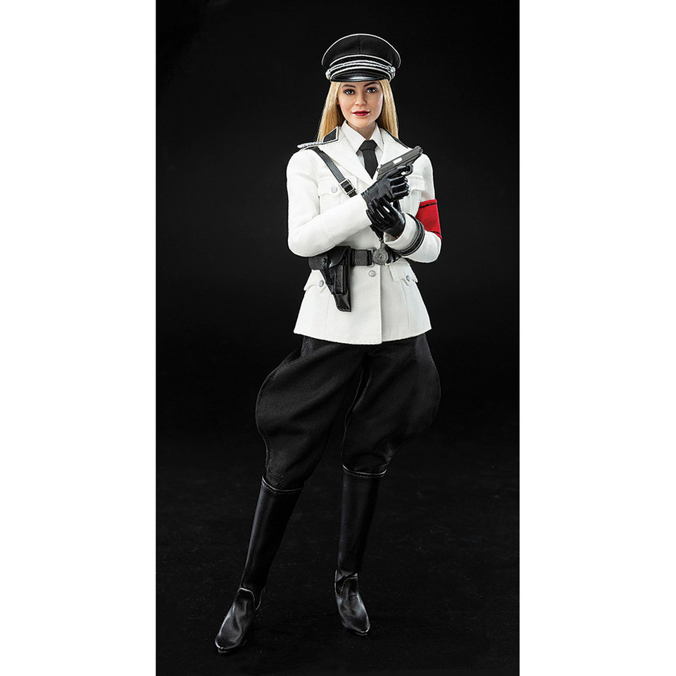Female Officer 1/6 Figure - White Uniform Main Image