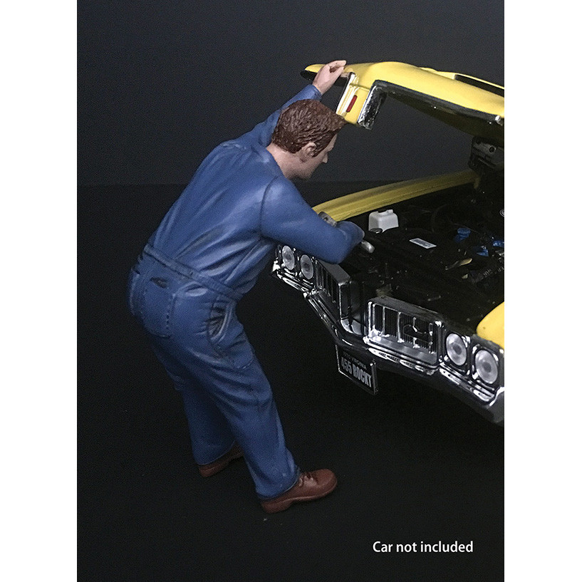 Frank Under the Hood 1/24 Mechanic Figure Main Image