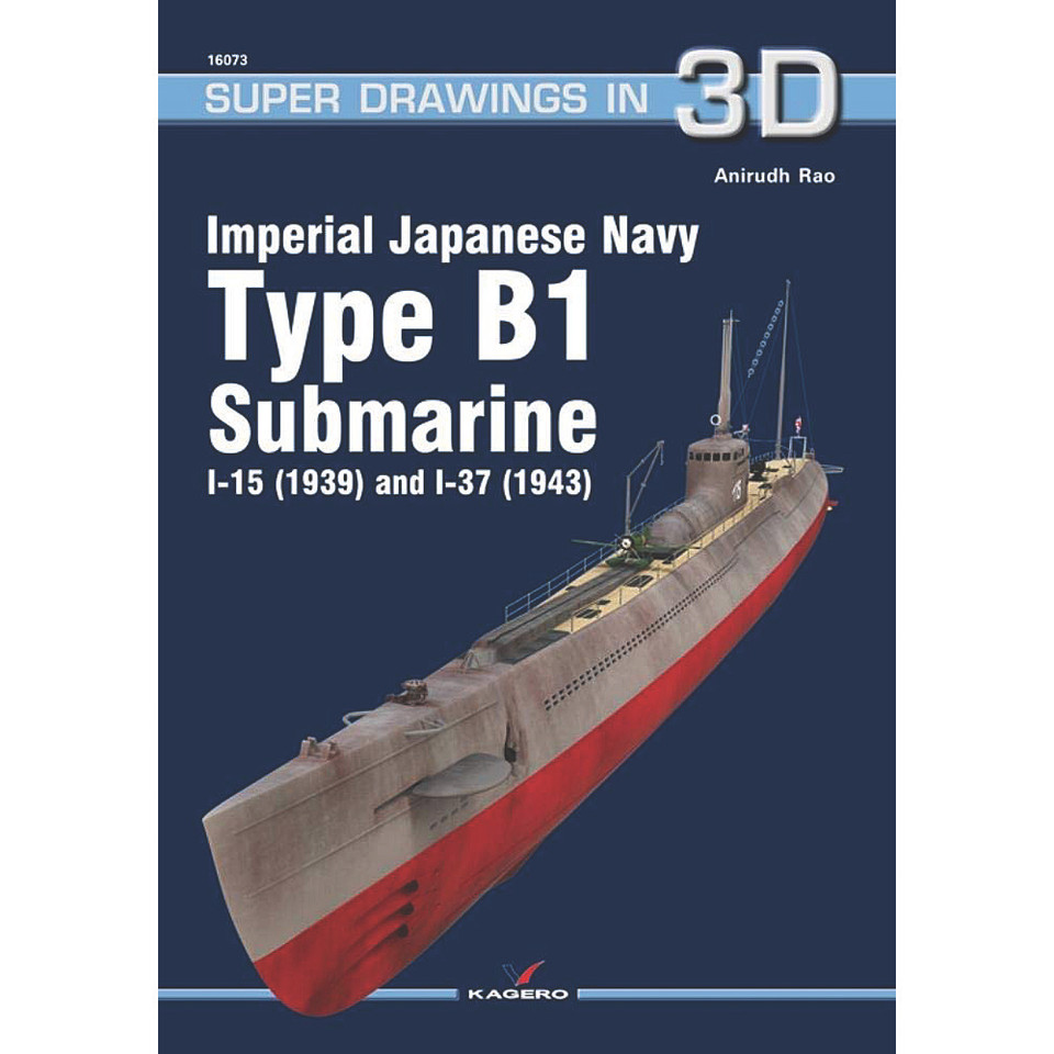 Imperial Japanese Navy Type B1 Submarine I-15 (1939) and Main Image