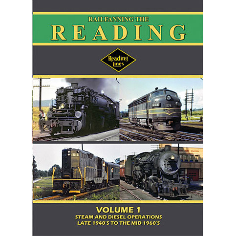 Railfanning the Reading , Vol. 1- DVD Main Image