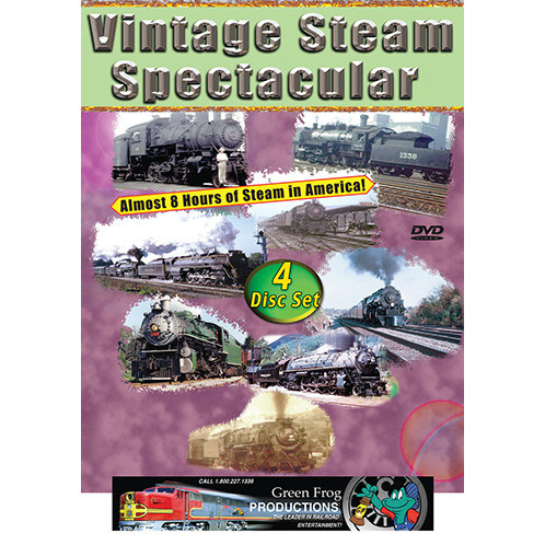 Vintage Steam Spectacular - 4-DVD Set Main Image
