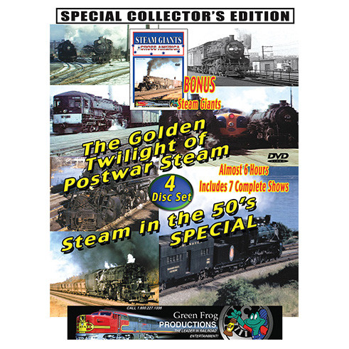 Steam in the 40s, 50s & 60s - DVD Set Main Image