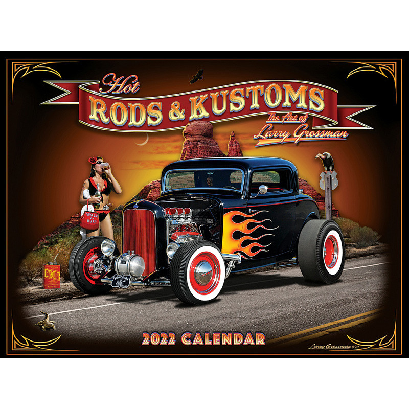 Hot Rods & Kustoms 2022 Calendar Main Image