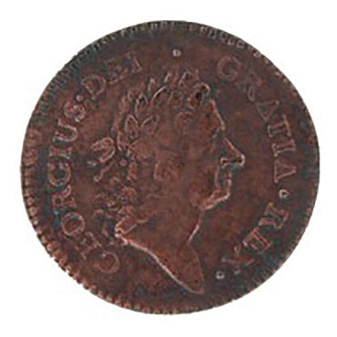 1723 Hibernia Halfpenny and Farthing Replica Coin Main Image