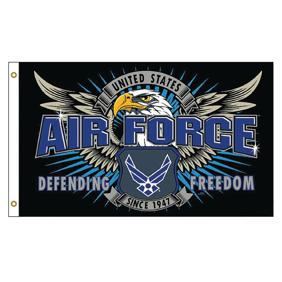 Mission First "Defending Freedom" Flag- Air Force Main Image