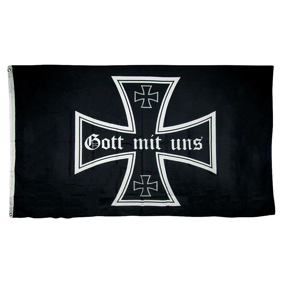 Germany Iron Cross "God With Us" Flag Main Image