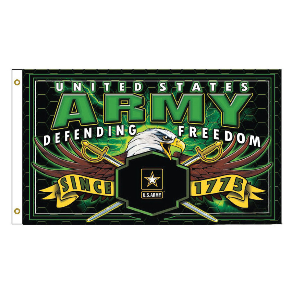 Strike Force "Defending Freedom" Flag - Army Main Image