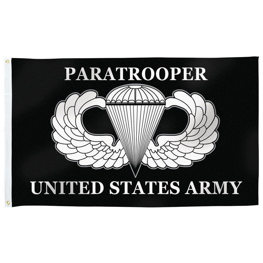 Paratrooper United States Army Flag Main Image