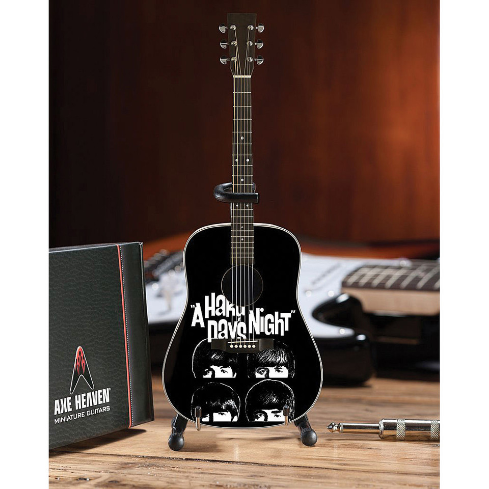 A Hard Day's Night Tribute Mini Acoustic Guitar Replica Main Image