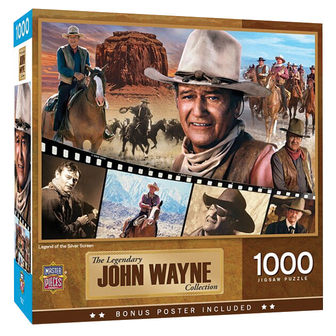 John Wayne- Legend of the Silver Screen 1000pc Puzzle Main Image