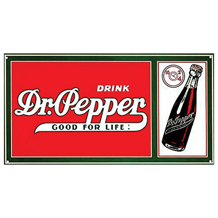 Dr Pepper Good for Life Metal Sign Main Image