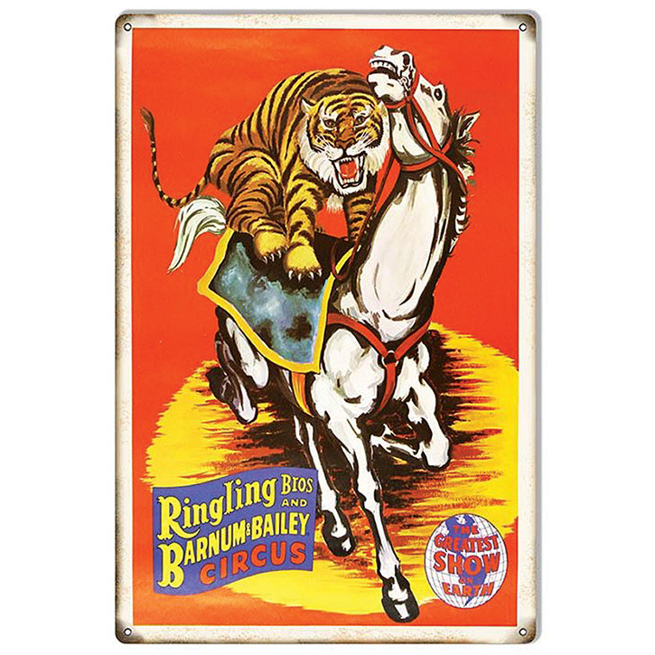 Ringling Bros and Barnum & Bailey Circus Metal Sign Main Image