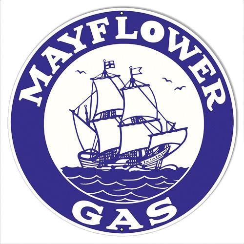 Mayflower Gas Metal Sign Main Image