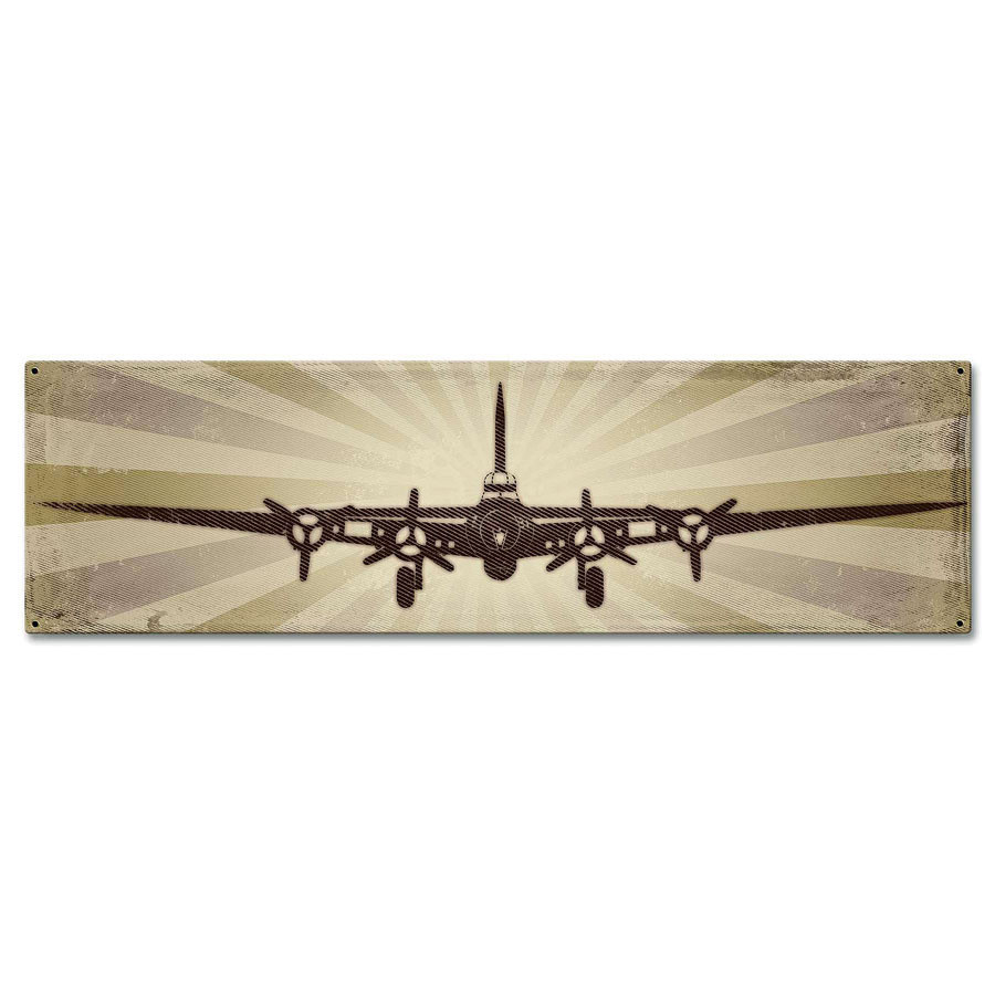 B-17 Flying Fortress Metal Sign Main Image