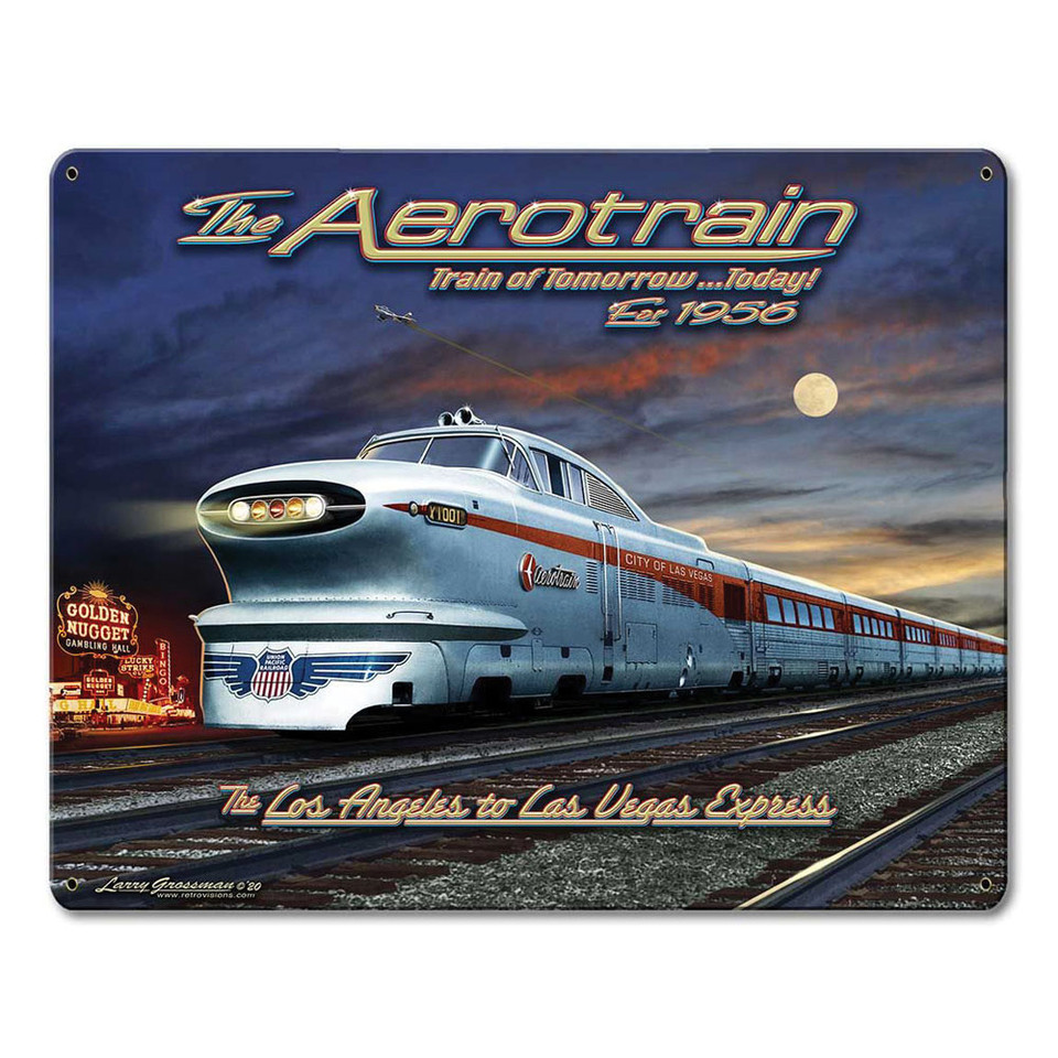 Train of Tomorrow Metal Sign Main Image