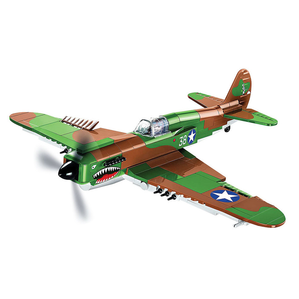 P-40E Warhawk Building Block Set Main Image