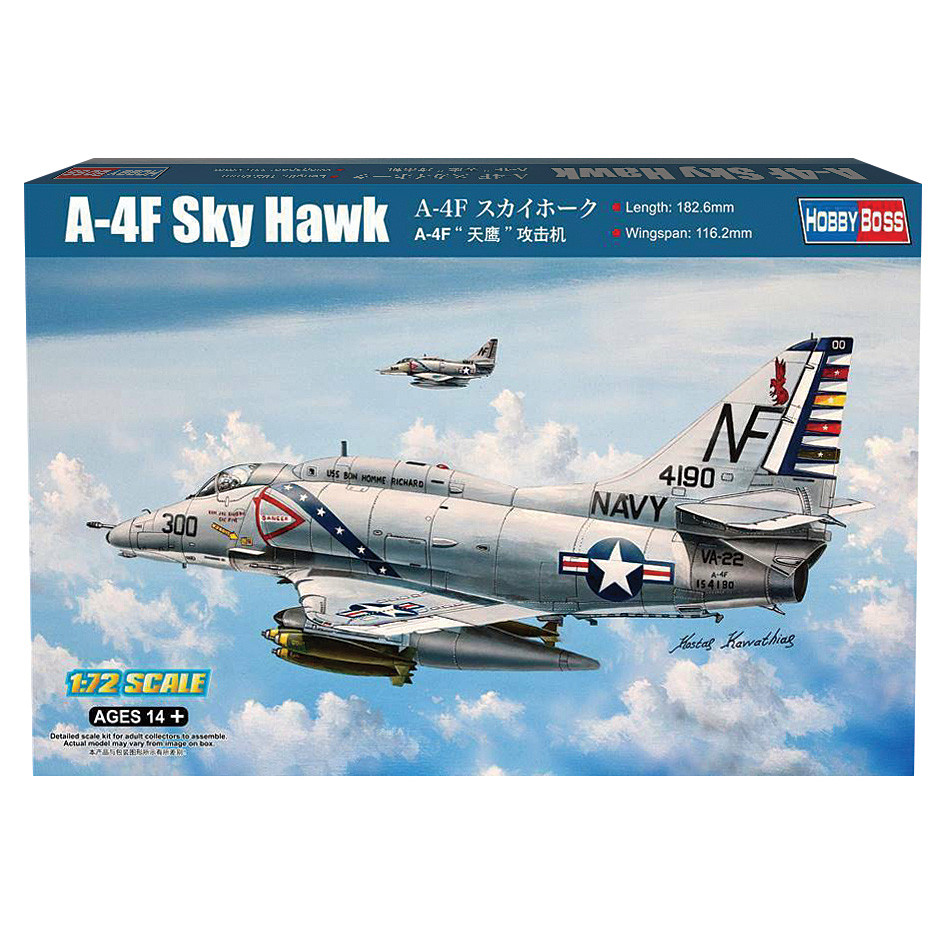 A-4F Skyhawk 1/72 Kit Main Image