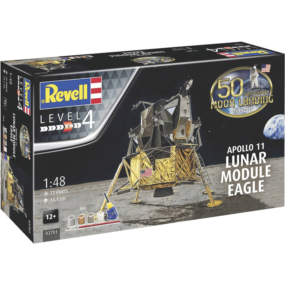 Apollo 11 Lunar Module Eagle 1/48 Kit Main Image