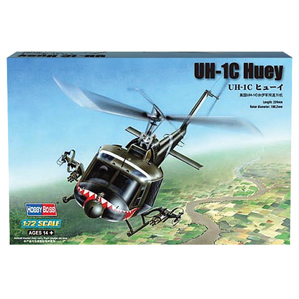 UH-1C Huey 1/72 Kit Main Image