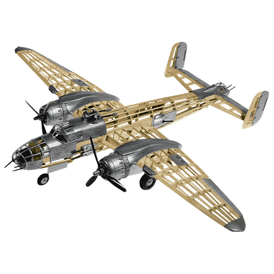B-25 Mitchell 1/18 Balsa Kit Main Image