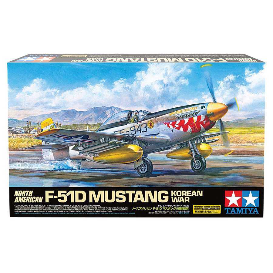 F-51D Mustang 1/32 Kit Main Image