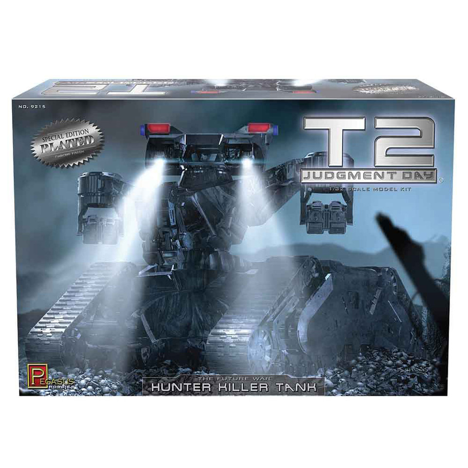 Plated Terminator 2 Hunter Killer Tank 1/32 Kit Main Image