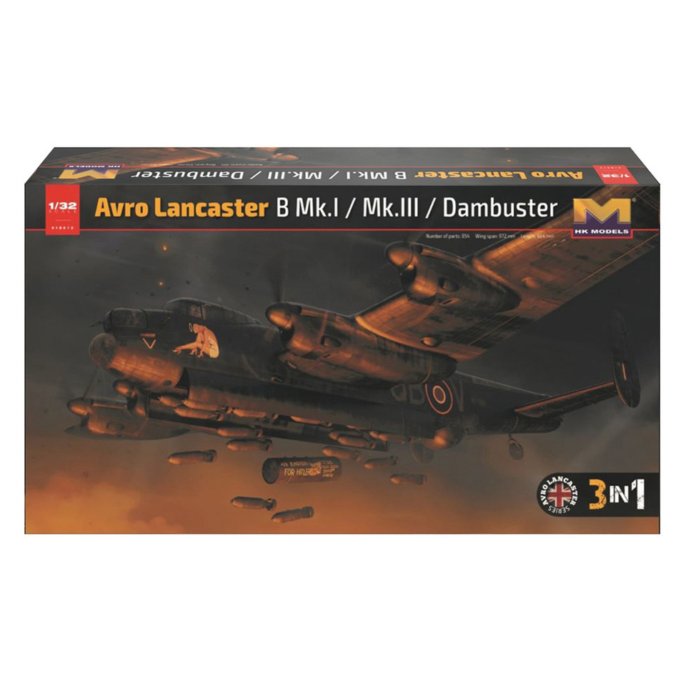 AVRO Lancaster B Mk.I 1/32 Kit Main Image