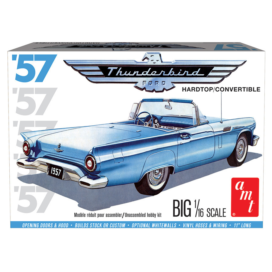 1957 Ford Thunderbird 2T 1/16 Kit Main Image