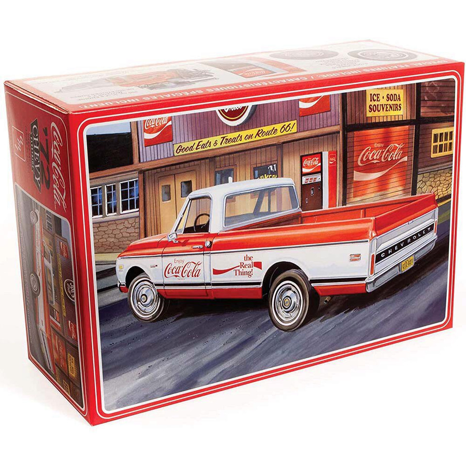 1972 Chevy Pickup w/Vending Machine & Crates 2T 1/25 Kit Main Image