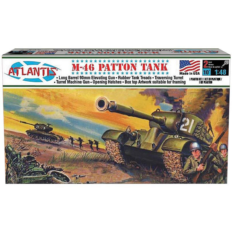 M-46 Patton 1/48 Kit Main Image