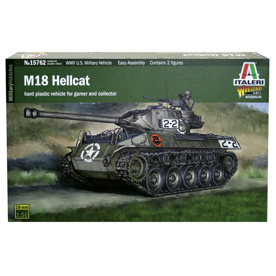 M18 Hellcat Tank Destroyer 1/56 Kit Main Image