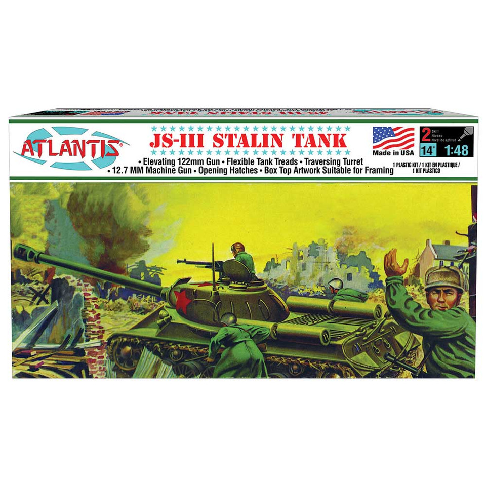 Russian Stalin Tank 1/48 Kit Main Image