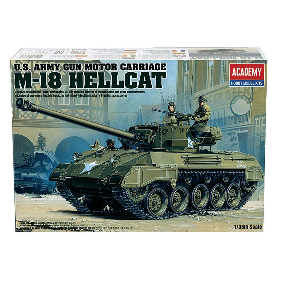 M18 Hellcat Tank Destroyer 1/35 Kit Main Image
