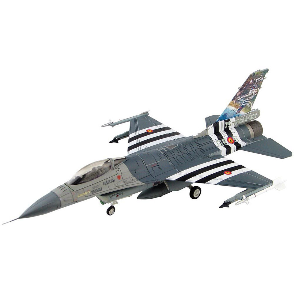 F-16AM Fighting Falcon 1/72 Die Cast Model FA-124, 349 Sqn., "75 Years D-Day", Belgian Air Force, 2019 Main Image