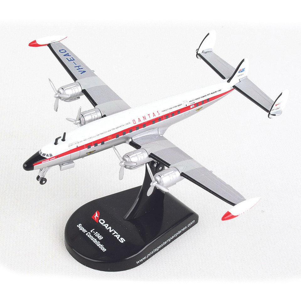 L-1049 1/300 Die Cast Model - Qantas Main Image
