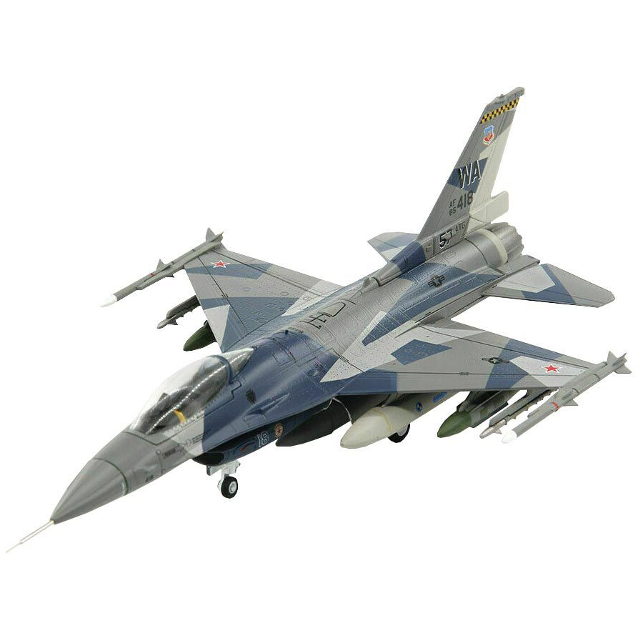 F-16C Fighting Falcon 1/72 Diecast Model - AF1-0006B 64th Aggressor Squadron, 57th ATG, Nellis AFB Main Image