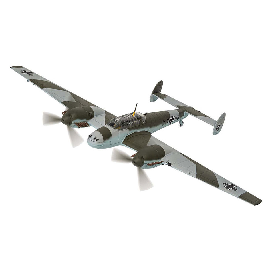 Messerschmitt Bf110D 1/72 Die Cast Model Main Image
