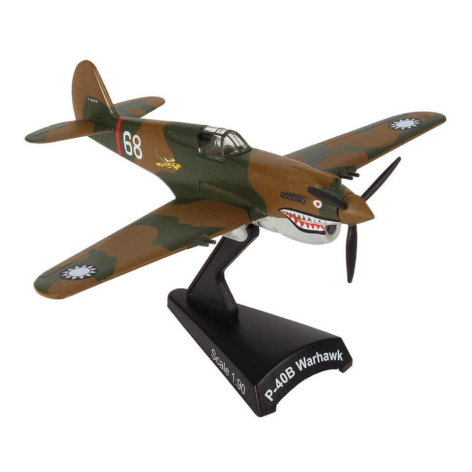 P-40 Warhawk 1/90 Die Cast Model Main Image