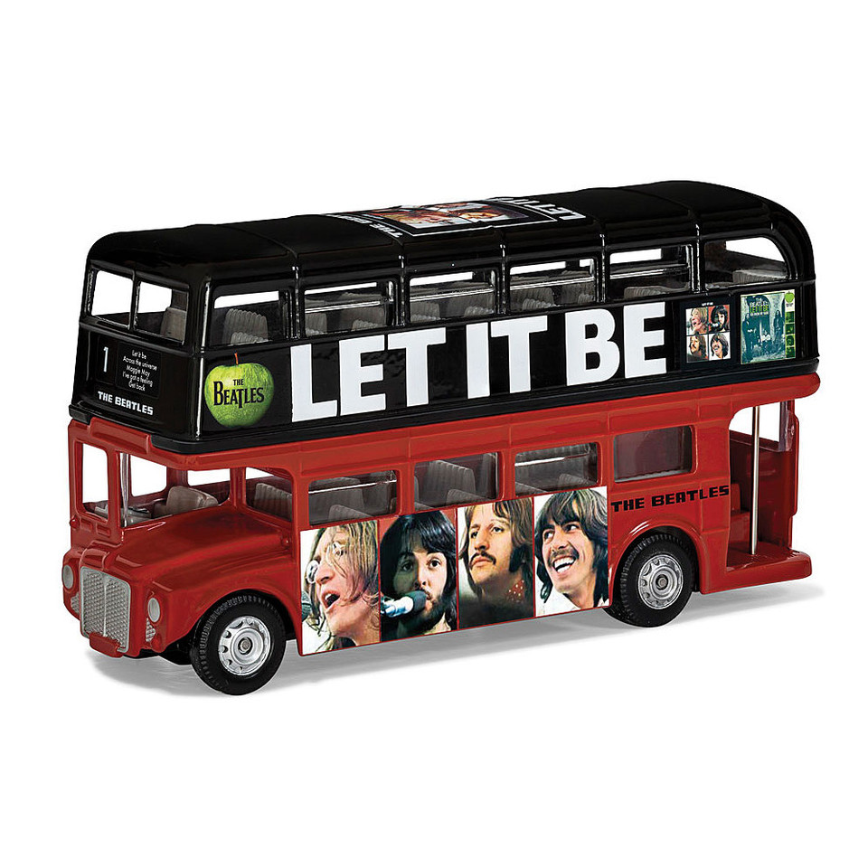 Beatles - London Bus - 'Let it Be' 1/64 Die Cast Model Main Image