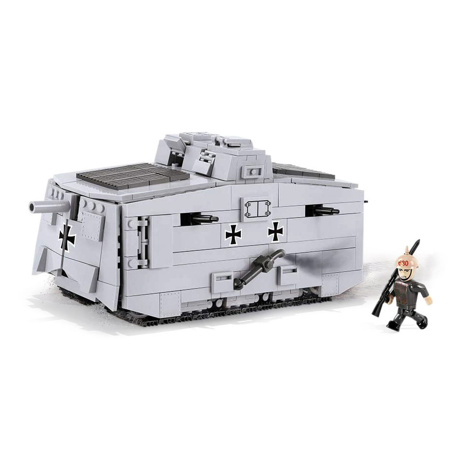 Great War Sturmpanzerwagen A7V Block Model Main Image