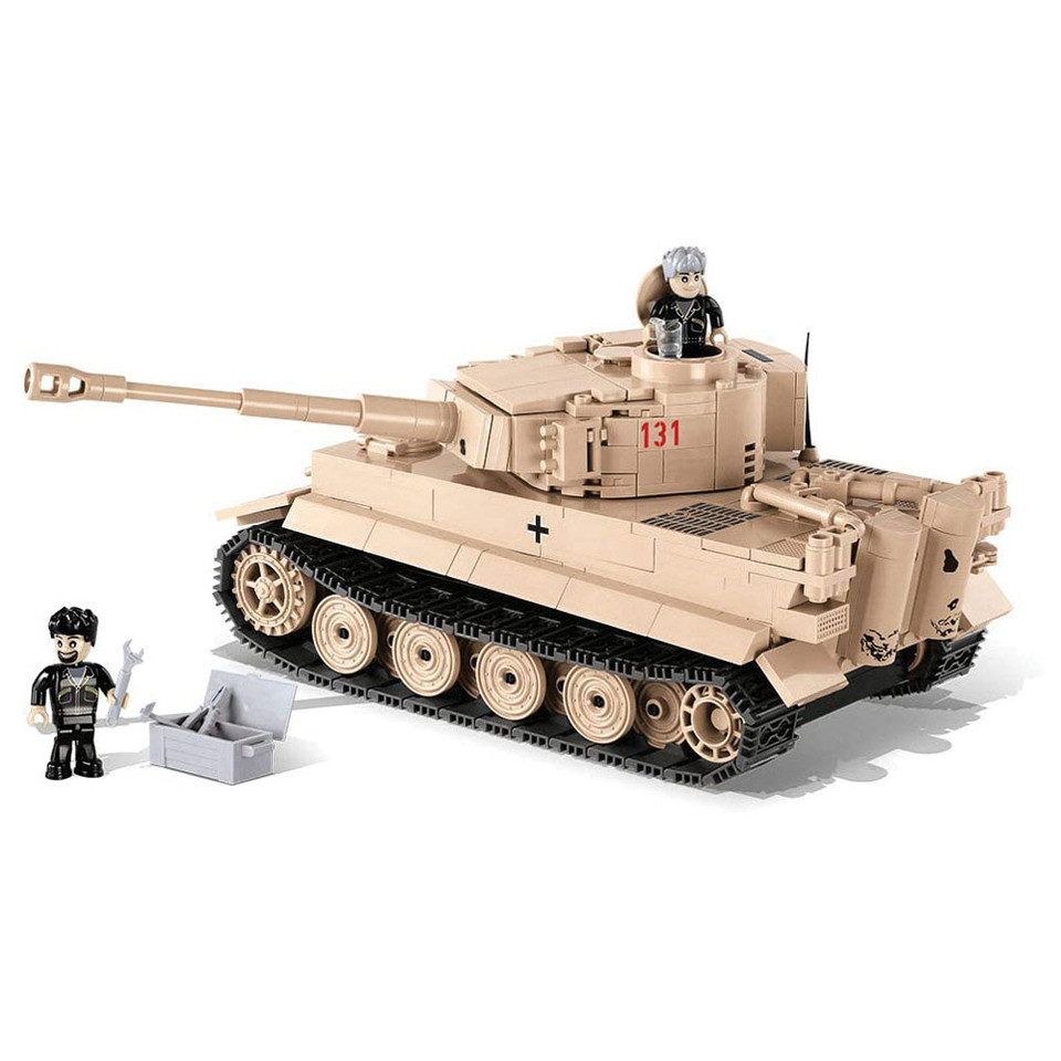 World War II German Tiger I 131 Tank Block Model Main Image