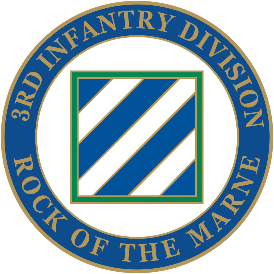 3rd Div Lapel Pin Eagle Emblems (P12215) Main Image