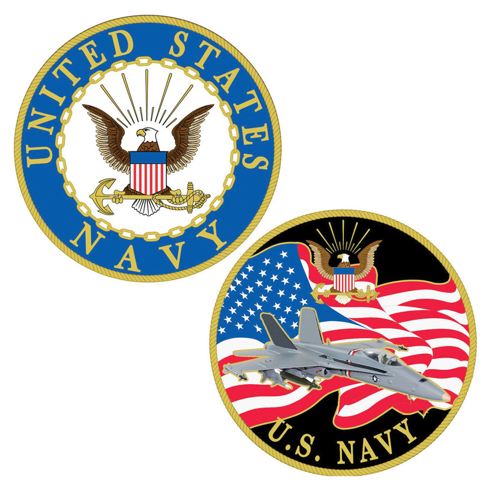 US Navy Challenge Coin Main Image