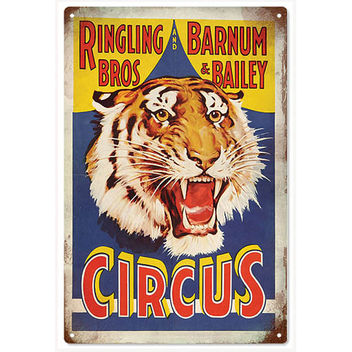 Ringling Bros. and Barnum & Bailey Circus Metal Sign Main Image