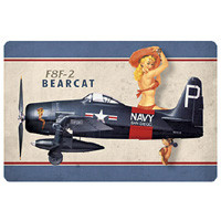 F8F-2 Bearcat Metal Sign Main Image