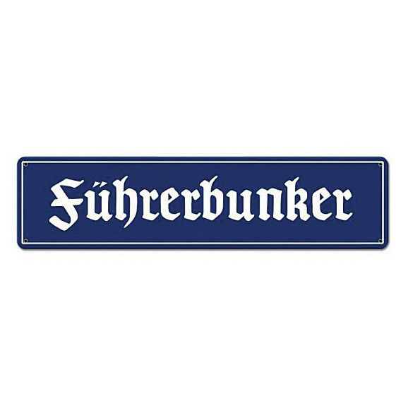 Fuhrerbunker Metal Sign Main Image