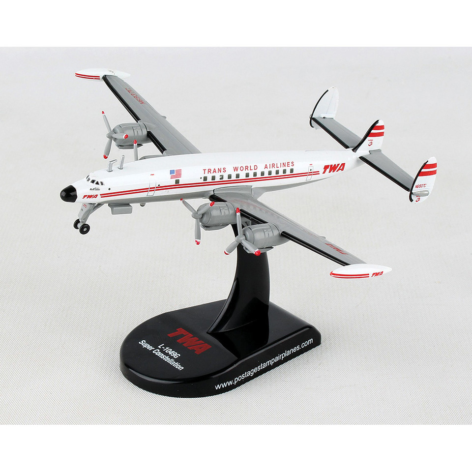 L-1049 1/300 Die Cast Model - TWA Main Image