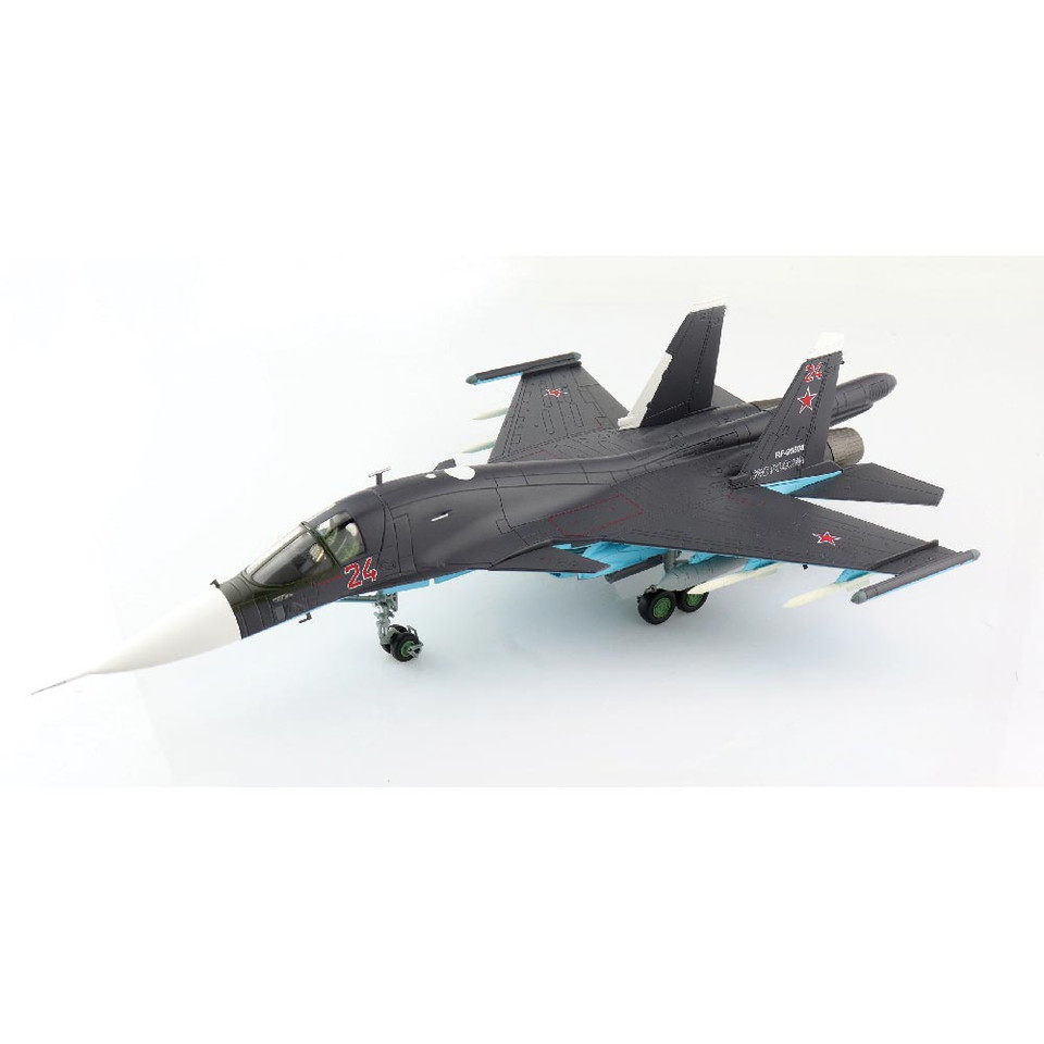 Su-34 Fullback 1/72 Die Cast Model - Red 24 Main Image