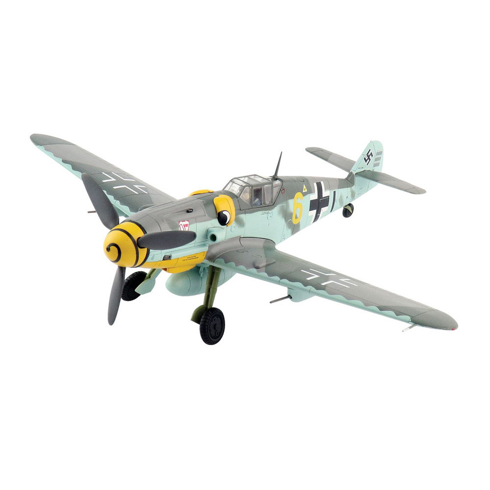 BF 109G-6 1/48 Die Cast Model - Black I Main Image