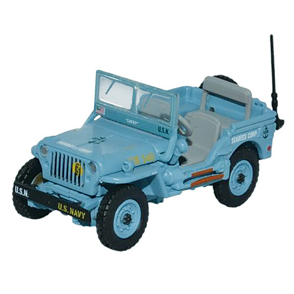 Willys MB "Jeep" 1/76 Die Cast Model - Seebees Main Image